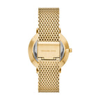 Michael Kors Pyper Three-Hand Gold-Tone Stainless Steel Mesh Women's Watch (Model: MK4339)