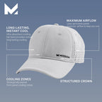 COOL PERFM HAT POLY GRY (Pack of 1)