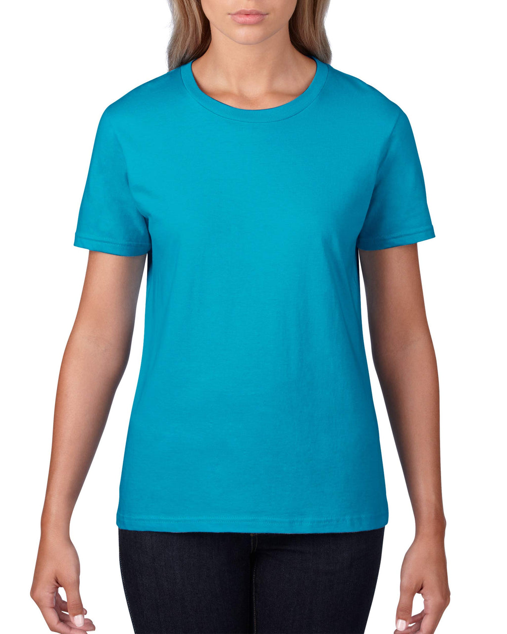 Ladies Lightweight T-Shirt - WHITE - 3XL(D0102H7KJM6)