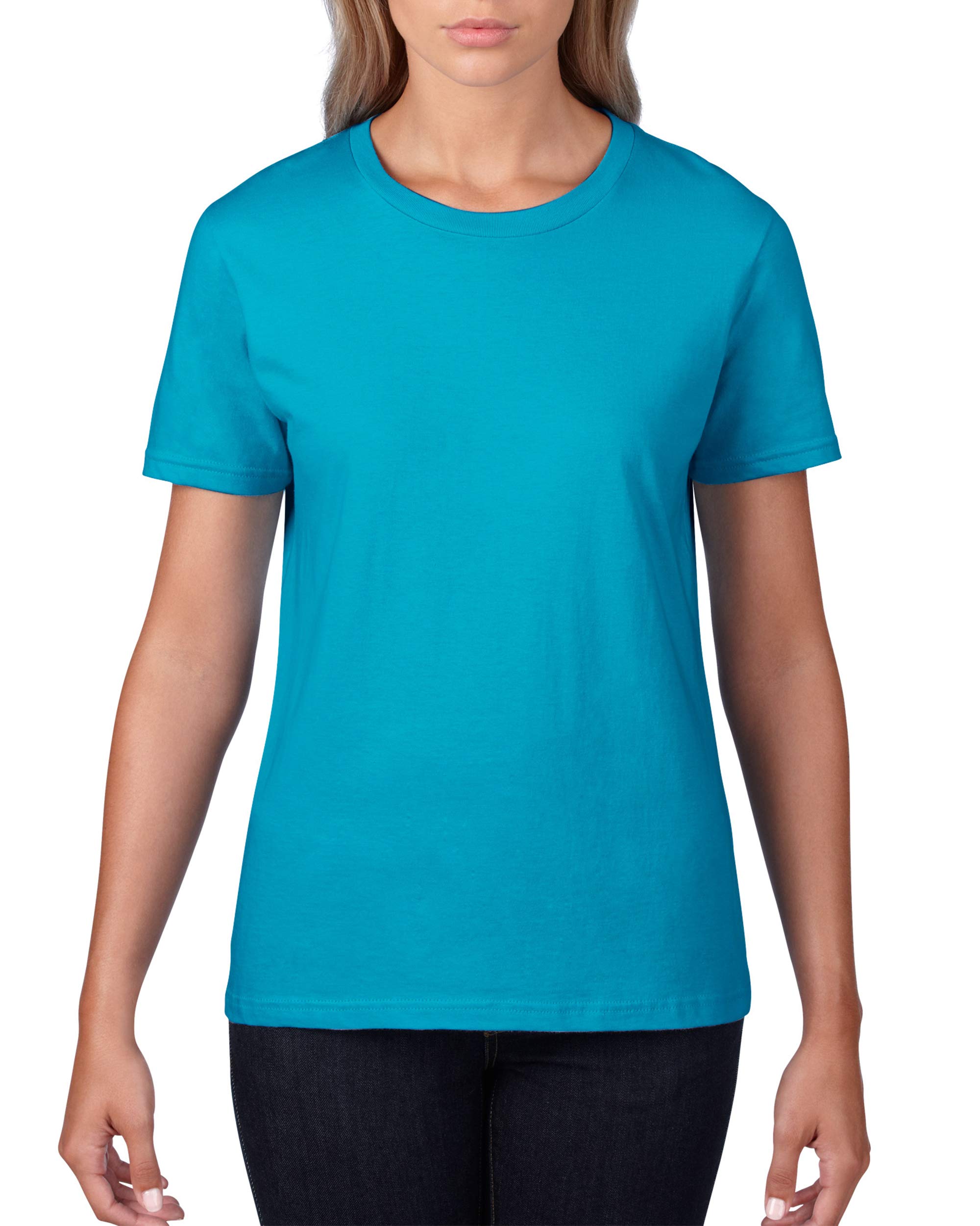 Ladies Lightweight T-Shirt - WHITE - 3XL(D0102H7KJM6)