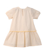 Beebay Kids Girls Y/d lace Detail Dress Yellow