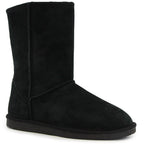 Lamo Sheepskin P909W-BLK-6 Womens Classic 9 in. Boot  Black - Size 6
