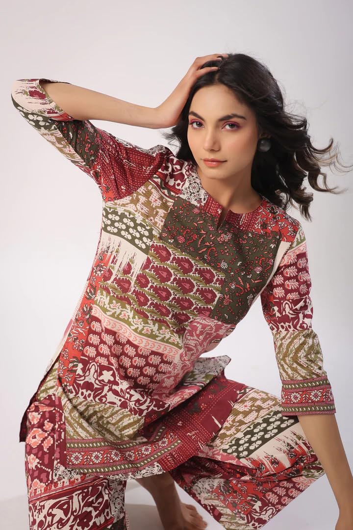 Leriya Fashion Kurta Set For Women || Ethnic Co Ord Set || Casual Kurta Set For Women || Fancy Kurta Set || Kurti Set For Women