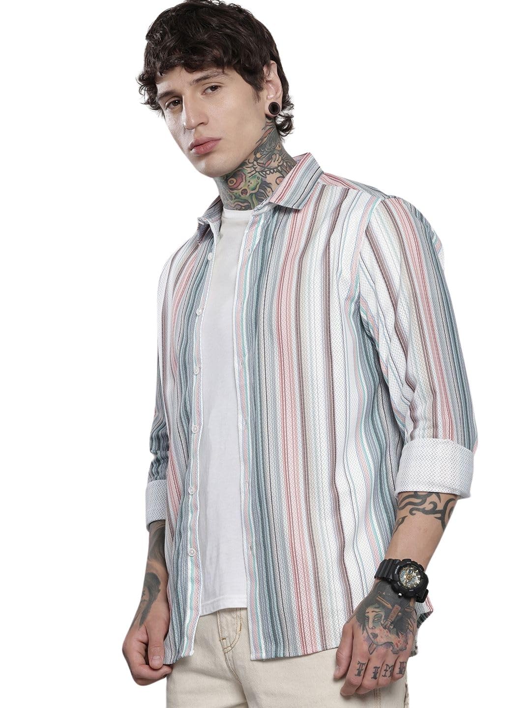 The Indian Garage Co Mens Regular Fit Shirt