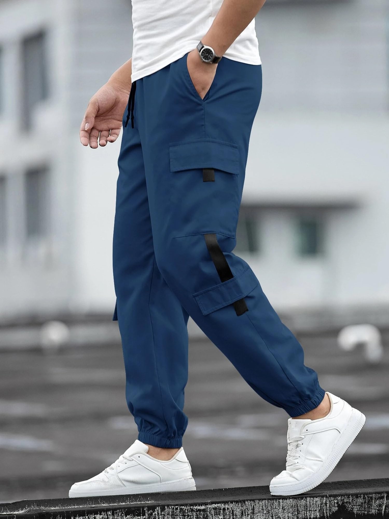 Lymio Track Pant For Men || Regular Fit || Track Pants || Full Elastic Jogger Track Pant || Available In Combo Pack Of 2 (Tp-06-