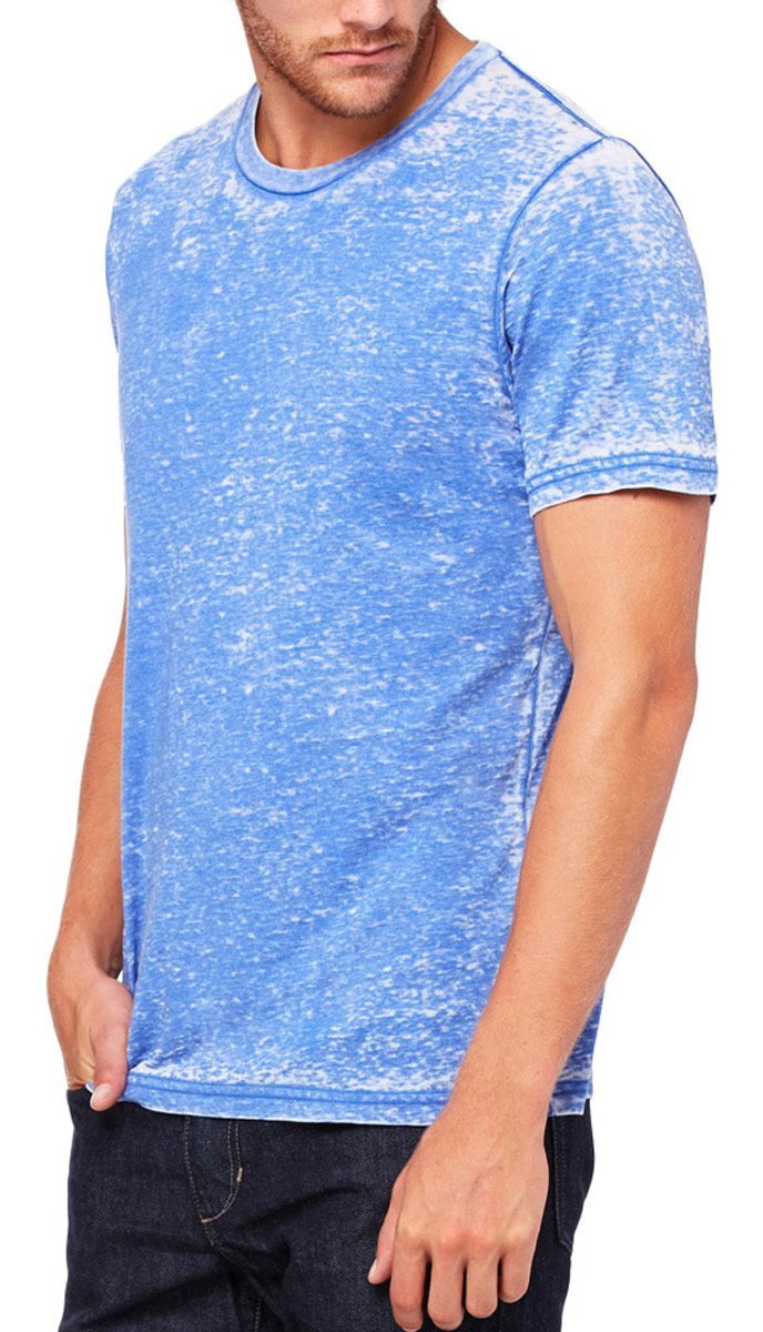Unisex Poly-cotton Short-Sleeve T-Shirt - BERRY - S(D0102H7WJRP)