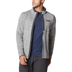Columbia Men's Sweater Weather Full Zip, City Grey Heather, Large