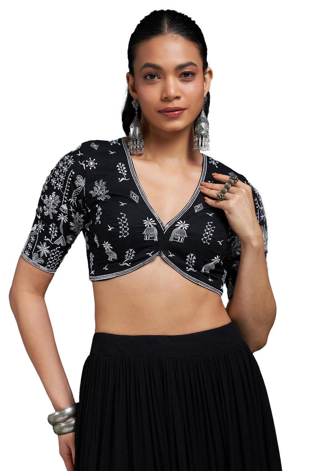 Soch Women Cotton Ethnic Motifs Blouse