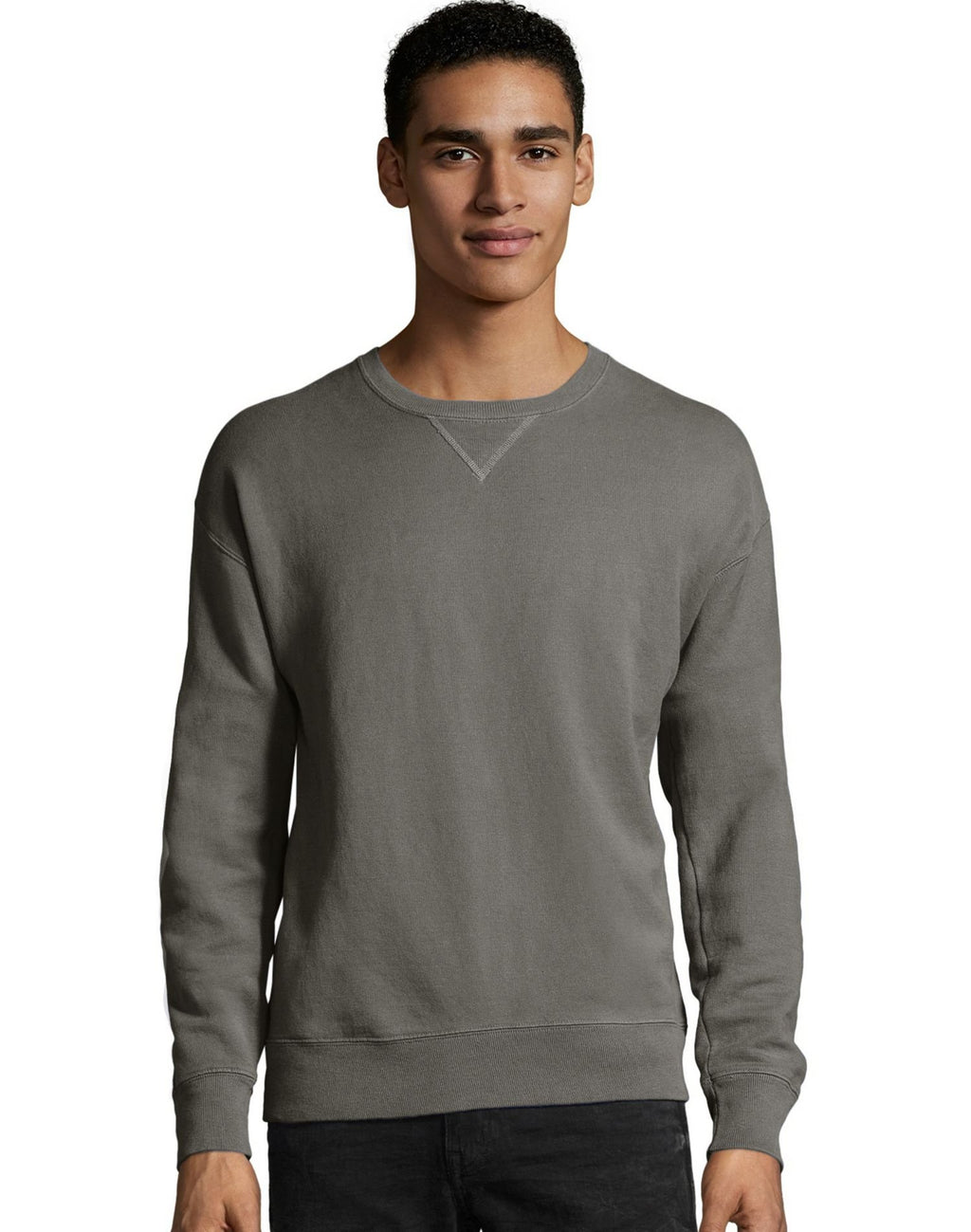 Unisex crew Sweatshirt - BLAcK - S(D0102H7K038)