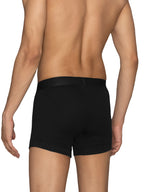 XYXX Mens Pure Cotton Solid (Pack of 4) (CR5_Trunk_Pack of 4_3_Ash Charcoal Grey+Black Knight+Olive Green
