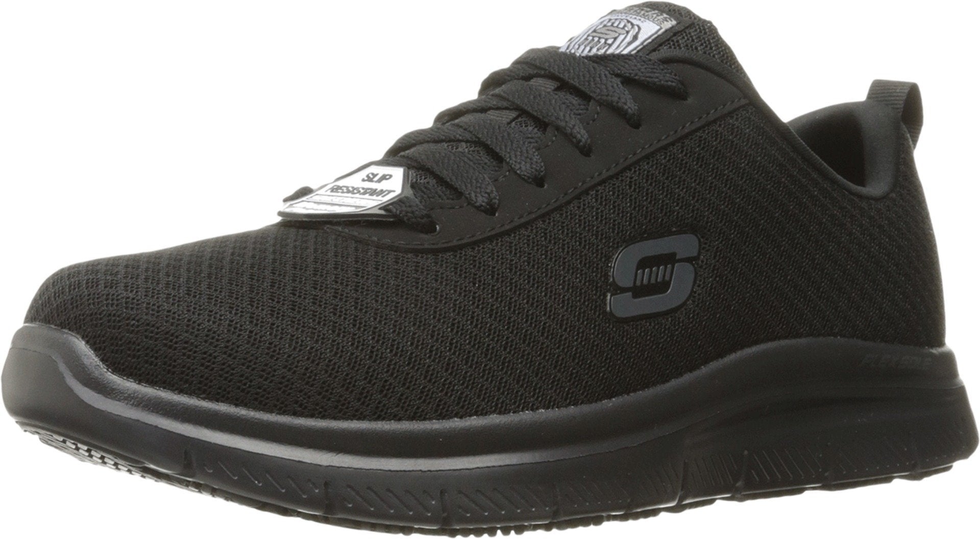 Skechers Men's Flex Advantage Bendon Work Shoe, Black, 9