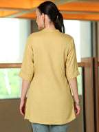 Libas WomenS Straight Tunics (58216_Beige