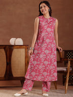Libas WomenS Pure Cotton Kurta Set (274990R