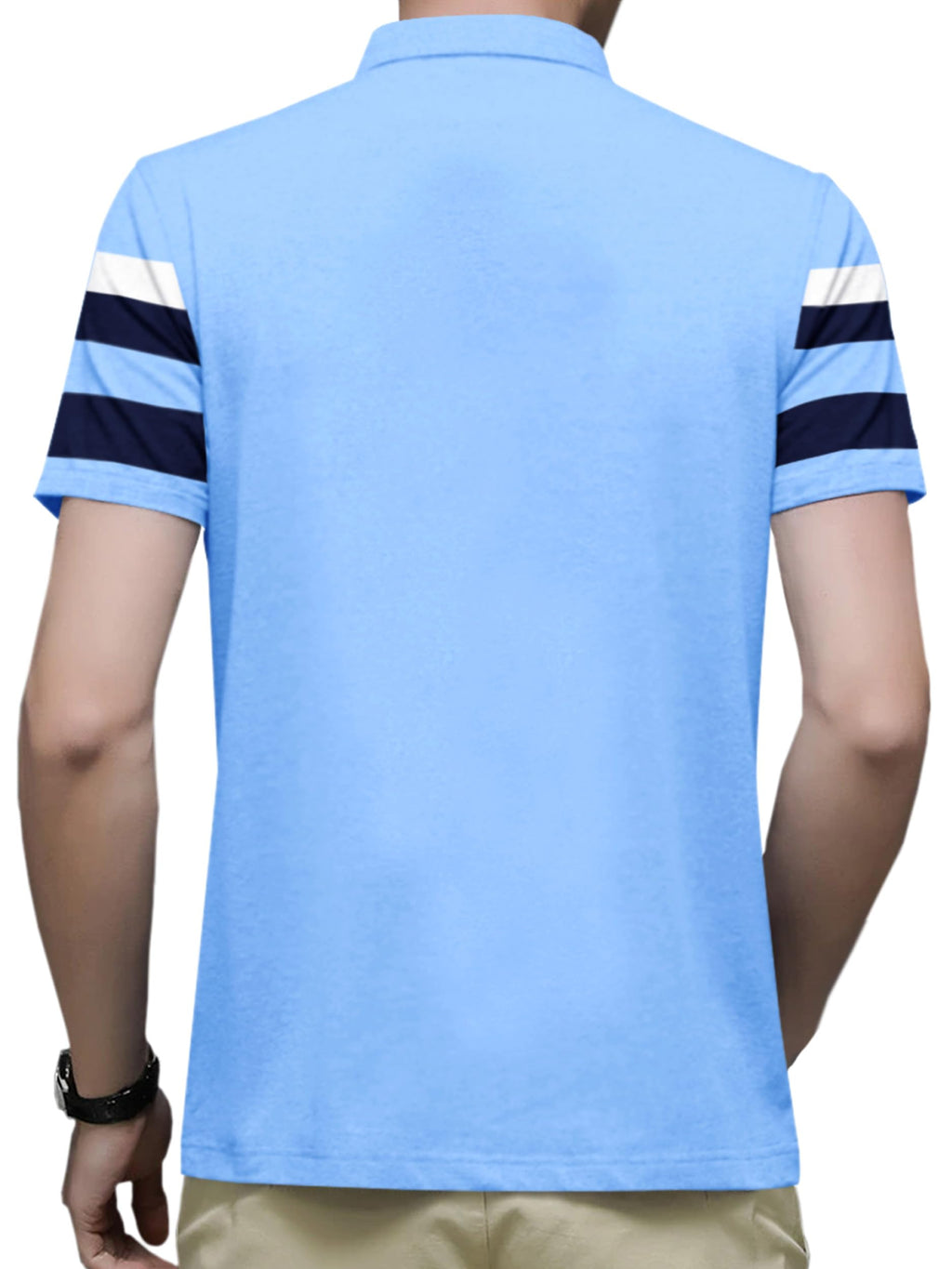 Noble Monk MenS Regular Fit Pure Cotton Polo T Shirt |Half Sleeves |Collar Tshirts | Casual T-Shirt For Men