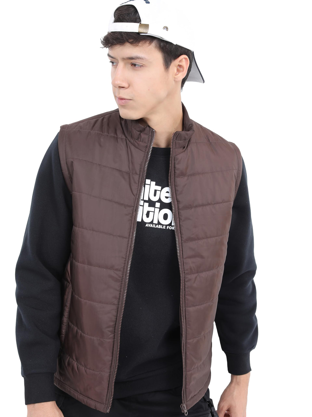 Ketch Mens Full Sleeve Regular Fit Jacket Khjk000022 Coffee Brown M