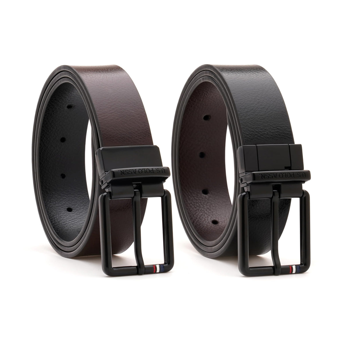 U.S. Polo Assn. Dustin Mens Belt 38