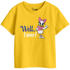 Bon Organik Girls Regular Fit T-Shirt (BON11436_Multi
