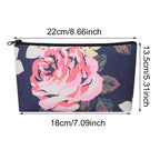 Chuangdi 6 Pieces Makeup Bag Toiletry Pouch Waterproof Cosmetic Bag with Mandala Flowers Llama Sloth Unicorn Patterns, 6 Styles