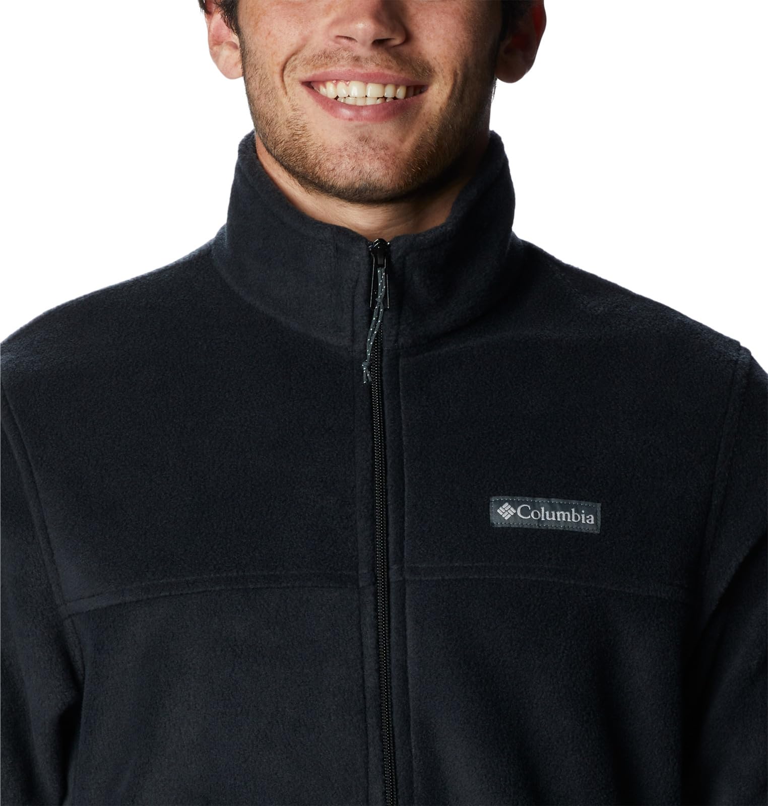 Mens Steens Mountainull-Zip 20 Fleece - BLAcK - S(D0102H7M9NX)