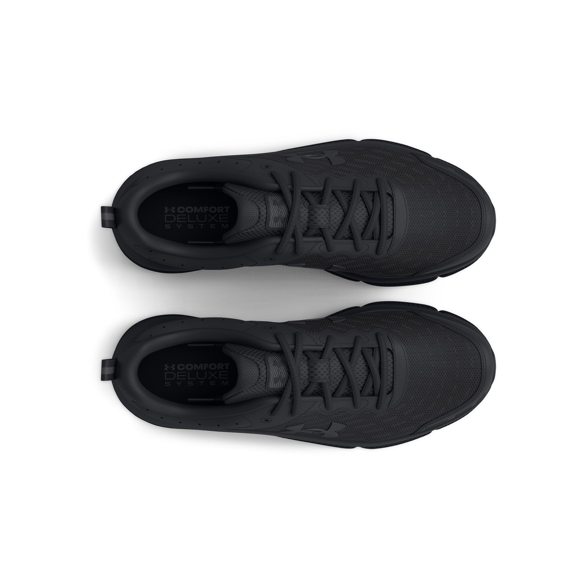 Under Armour Men's Charged Assert 10, (004) Black/Black/Black, 15, US