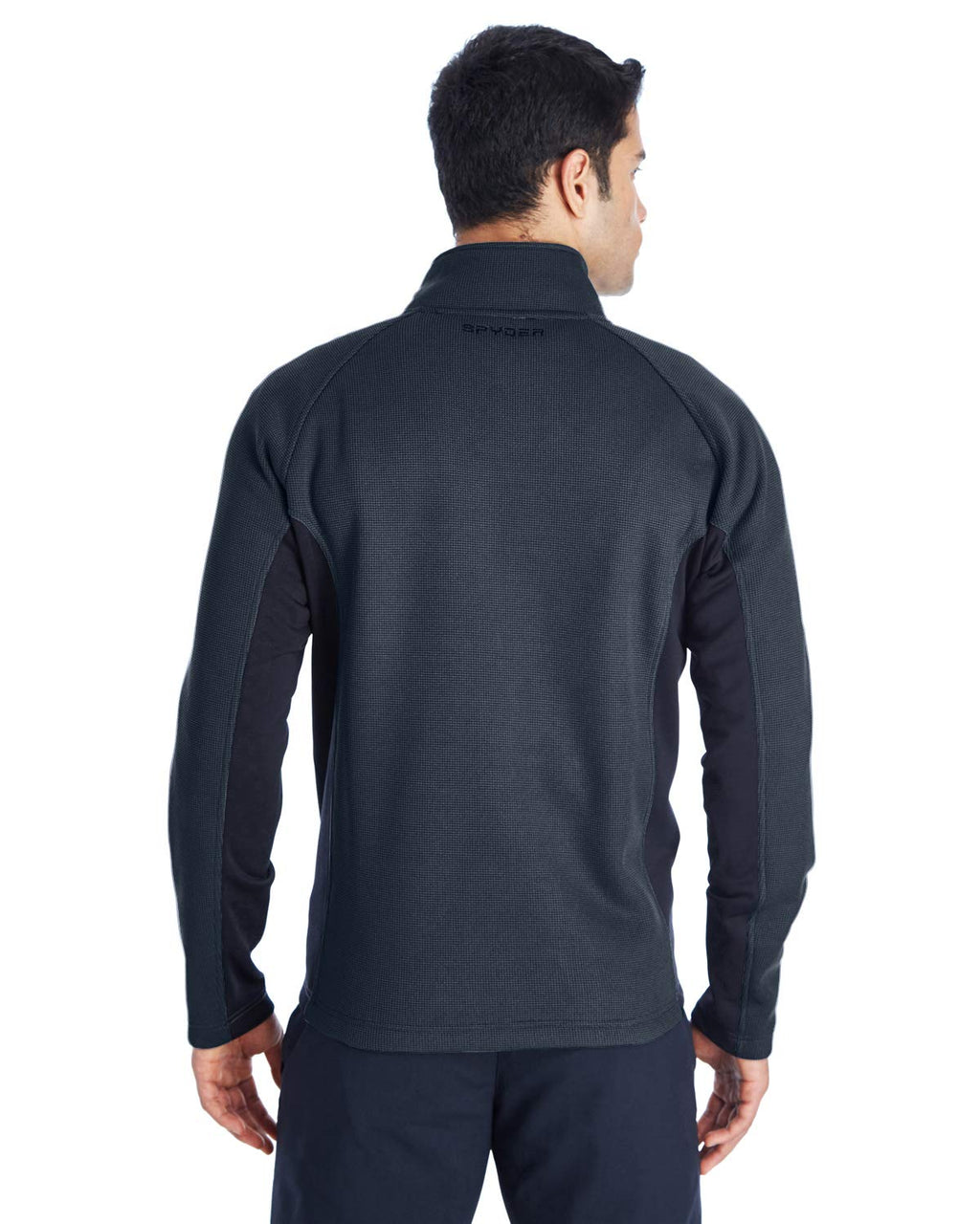 Mens constant Full-Zip Sweater Fleece Jacket - BLAcK BLK RED - S(D0102H7YFYP)