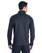 Mens constant Full-Zip Sweater Fleece Jacket - BLAcK BLK RED - S(D0102H7YFYP)