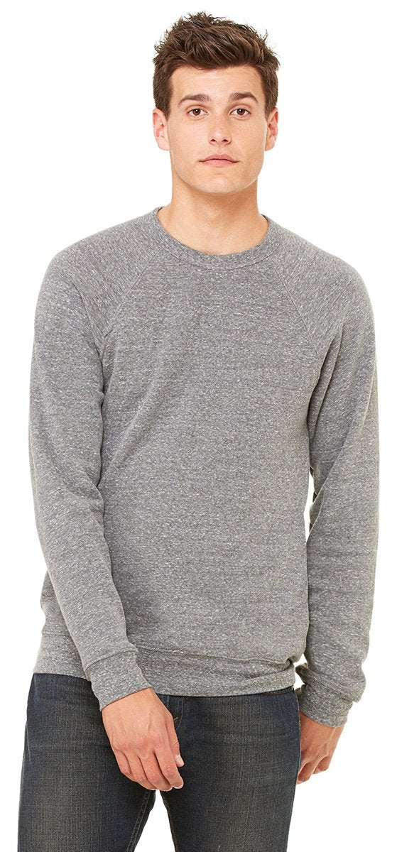 Unisex Sponge Fleece crewneck Sweatshirt - DK gRY MRBLE FLc - M(D0102H789cP)