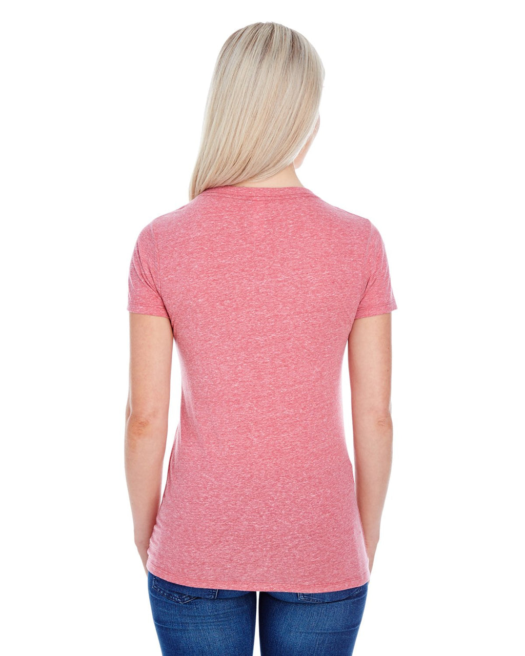 Ladies Triblend Short-Sleeve T-Shirt - cREAM TRIBLEND - 2XL(D0102H7K0RP)