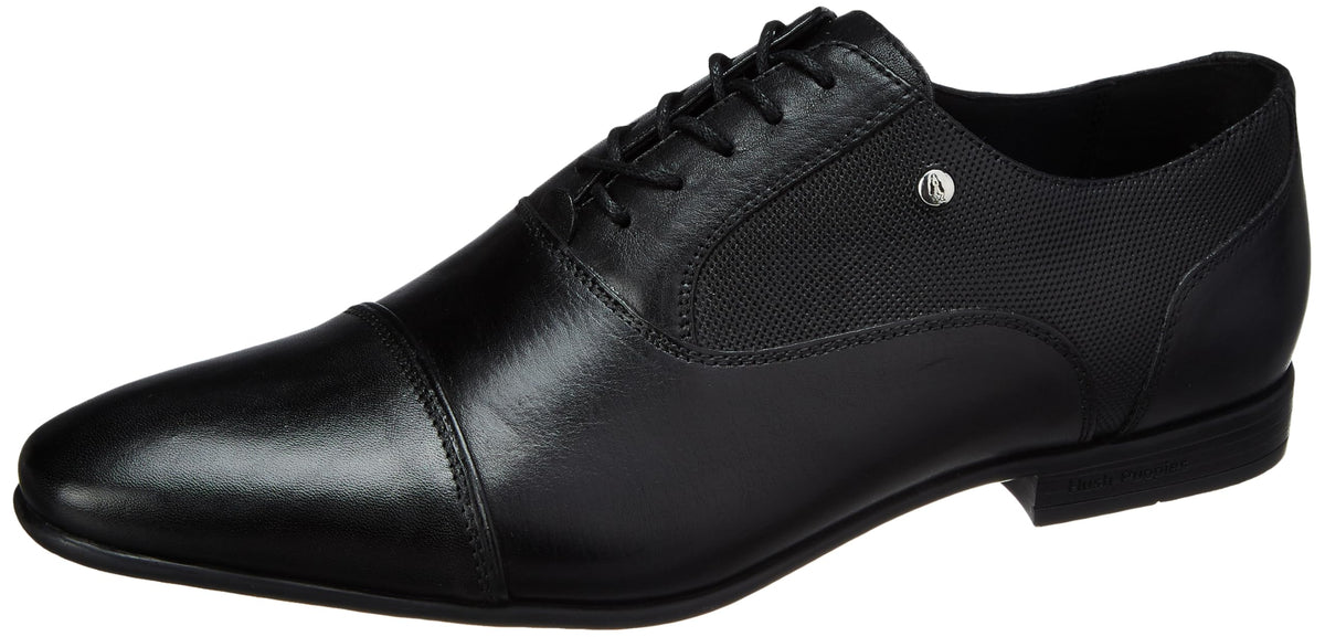 Hush Puppies Mens Elgar Oxford 2.0 Black Formal Shoes  7 UK (8346174) 7