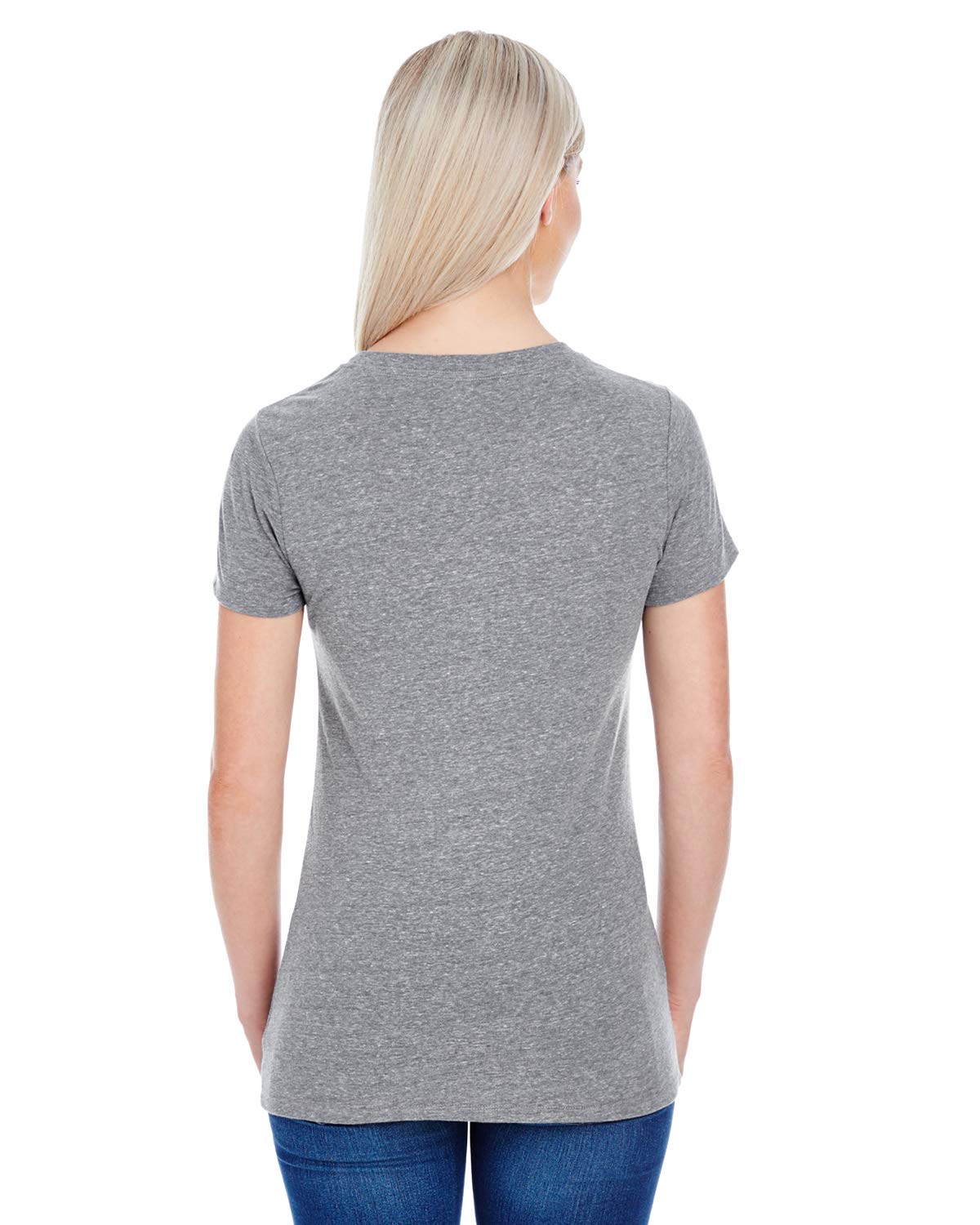 Ladies Triblend Short-Sleeve T-Shirt - cREAM TRIBLEND - 2XL(D0102H7KL32)