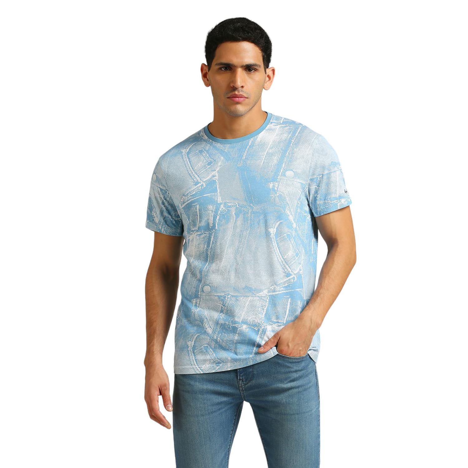 Pepe Jeans MenS Slim Fit T-Shirt (Pm509578_Blue