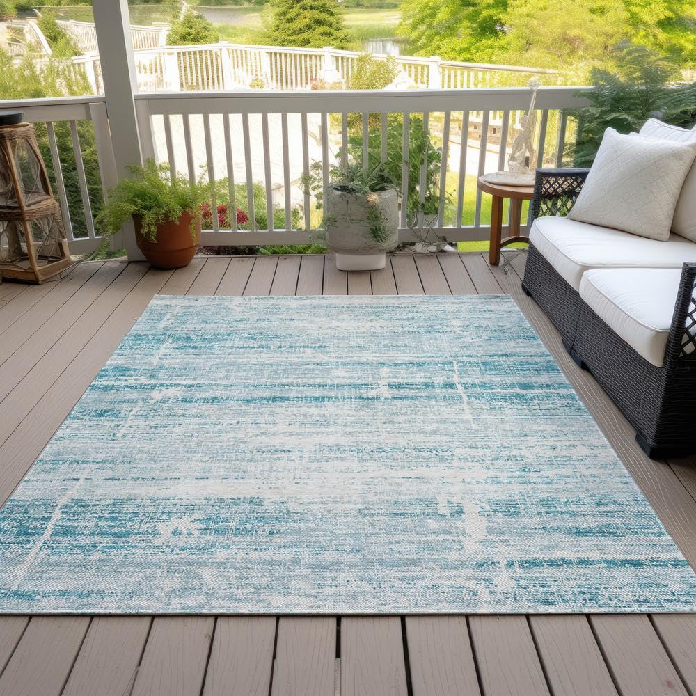 Chantille ACN747 Teal 9' x 12' Rug