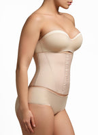Squeem Perfectly Curvy Waist Cincher - Firming Shapewear for Women - Tummy Control Waist Trainer & Shaper - Beige/Size: Large