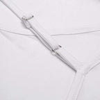 LB LIFEBEST Women's Full Slips Cami Long Spaghetti Strap Under Dress White
