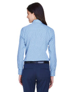 Ladies crown Woven collectioningham check - SILVER - S(D0102H7YE3J)