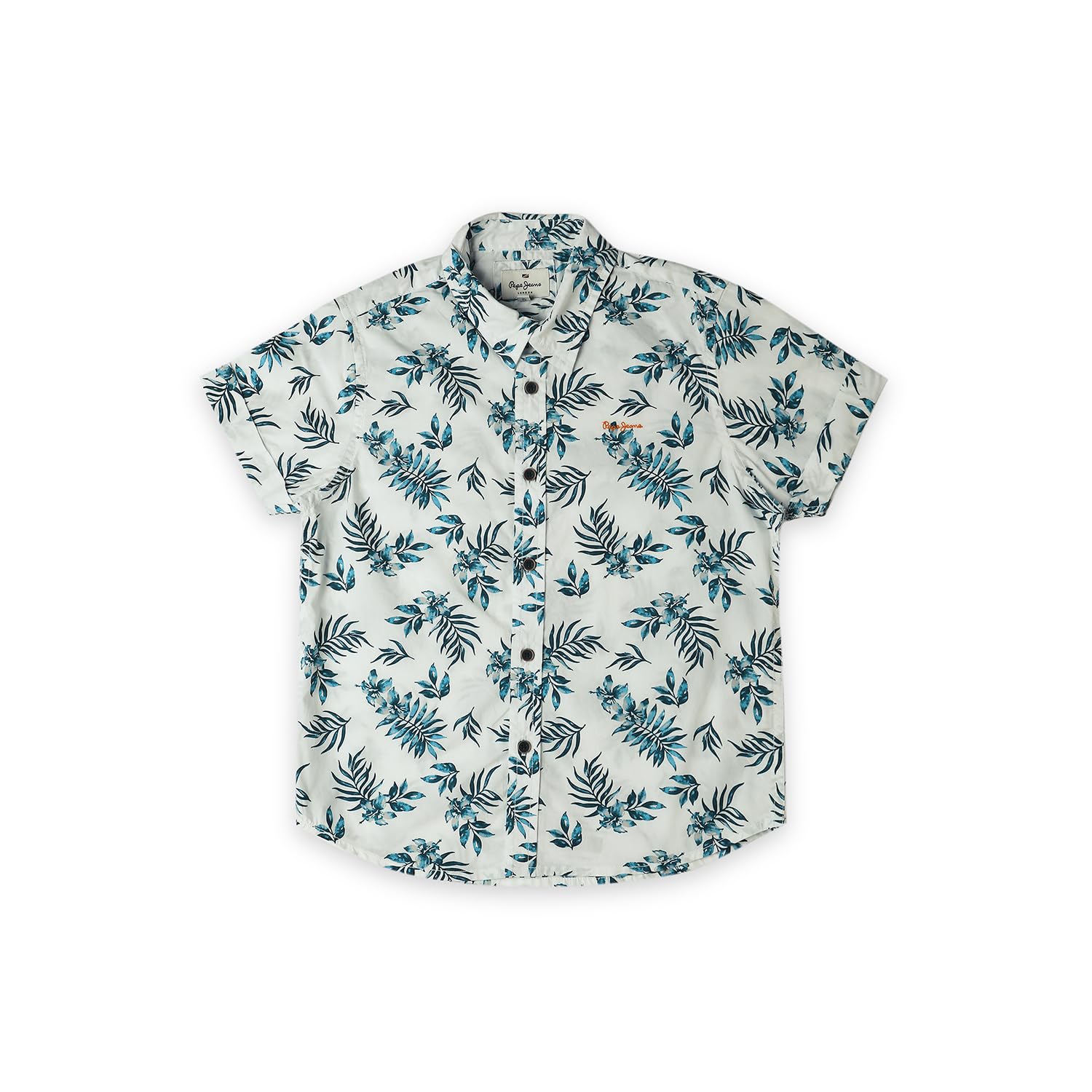 Pepe Jeans BoyS Regular Fit Shirt (Pb302613_White