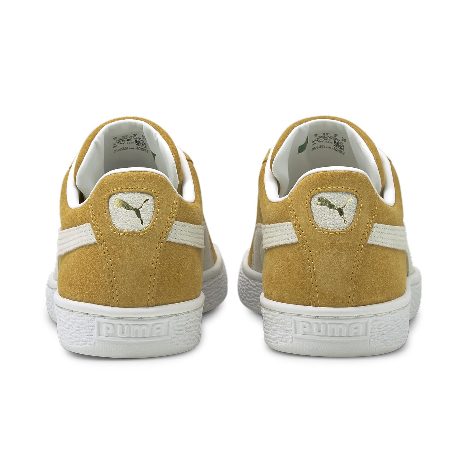 PUMA Suede Classic XXI Honey Mustard/Puma White 8 D (M)