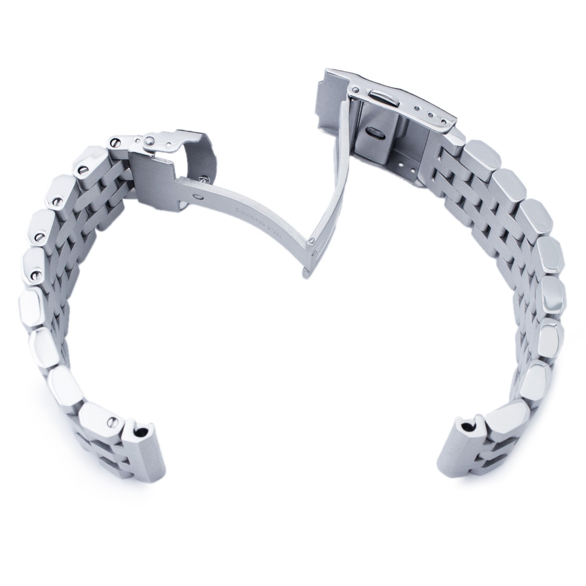 22mm Super Engineer II Watch Bracelet, 316L Stainless Steel Straight End