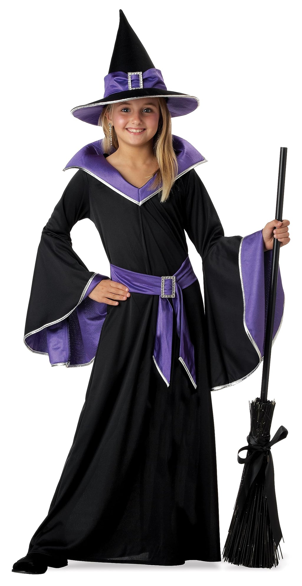 California Costumes Child Glamour Witch Costume, Medium (8-10)