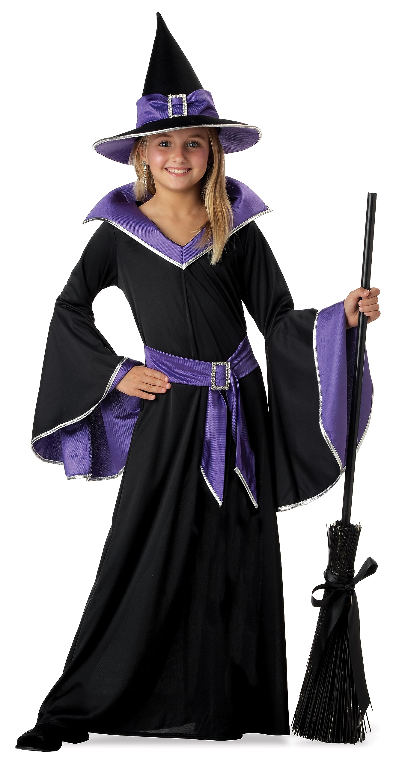 California Costumes Child Glamour Witch Costume, Medium (8-10)