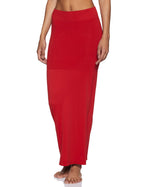 Zivame All Day Flared Mermaid Saree Shapewear for Women - Red