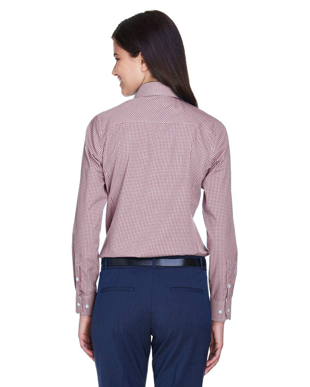 Ladies crown Woven collectioningham check - SILVER - S(D0102H7YP72)