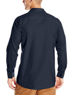 Red Kap mens Industrial Shirt, Regular Fit, Long Sleeve Work Utility Button Down Shirt, Navy, 3X-Large US