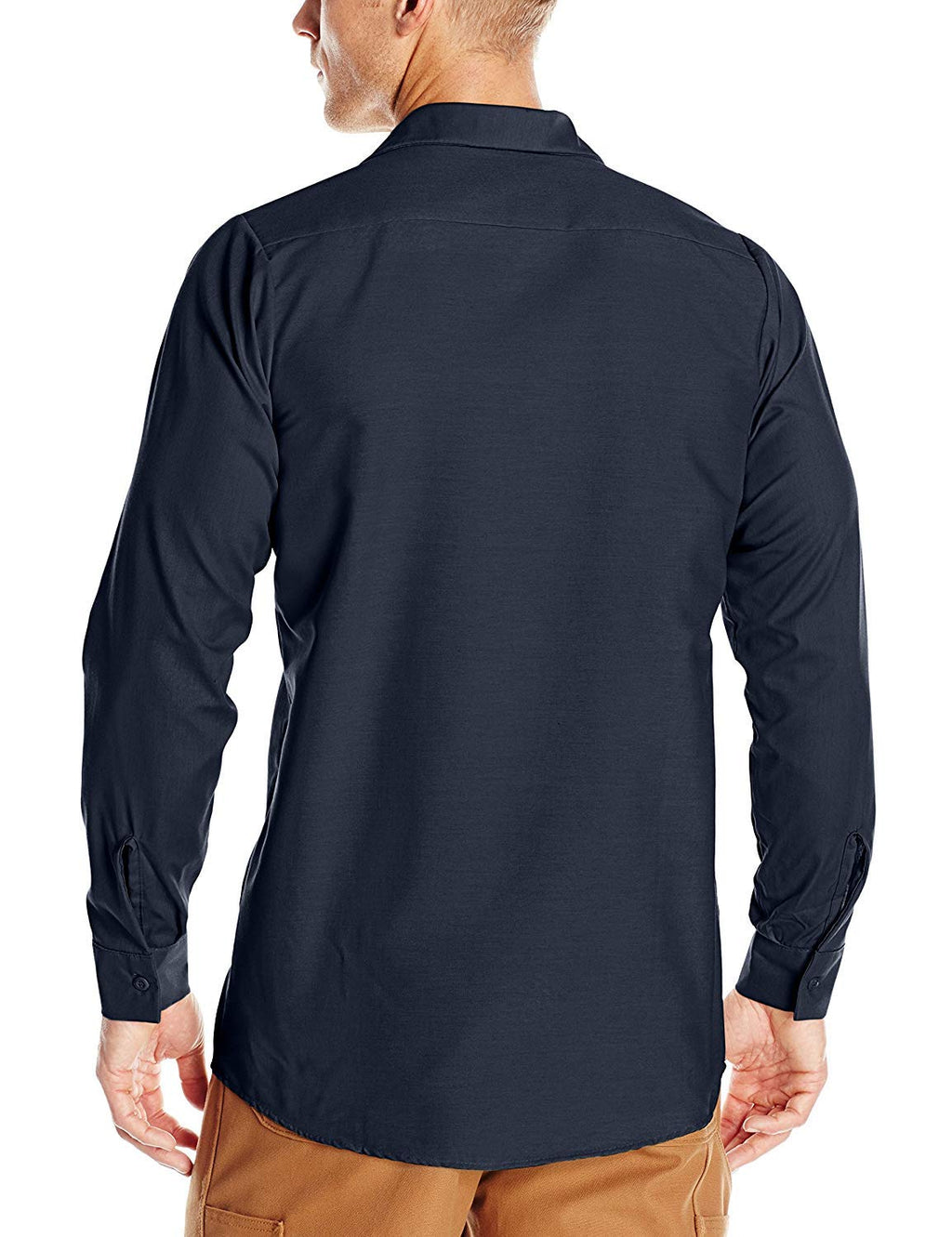 Red Kap mens Industrial Shirt, Regular Fit, Long Sleeve Work Utility Button Down Shirt, Navy, 6X-Large US