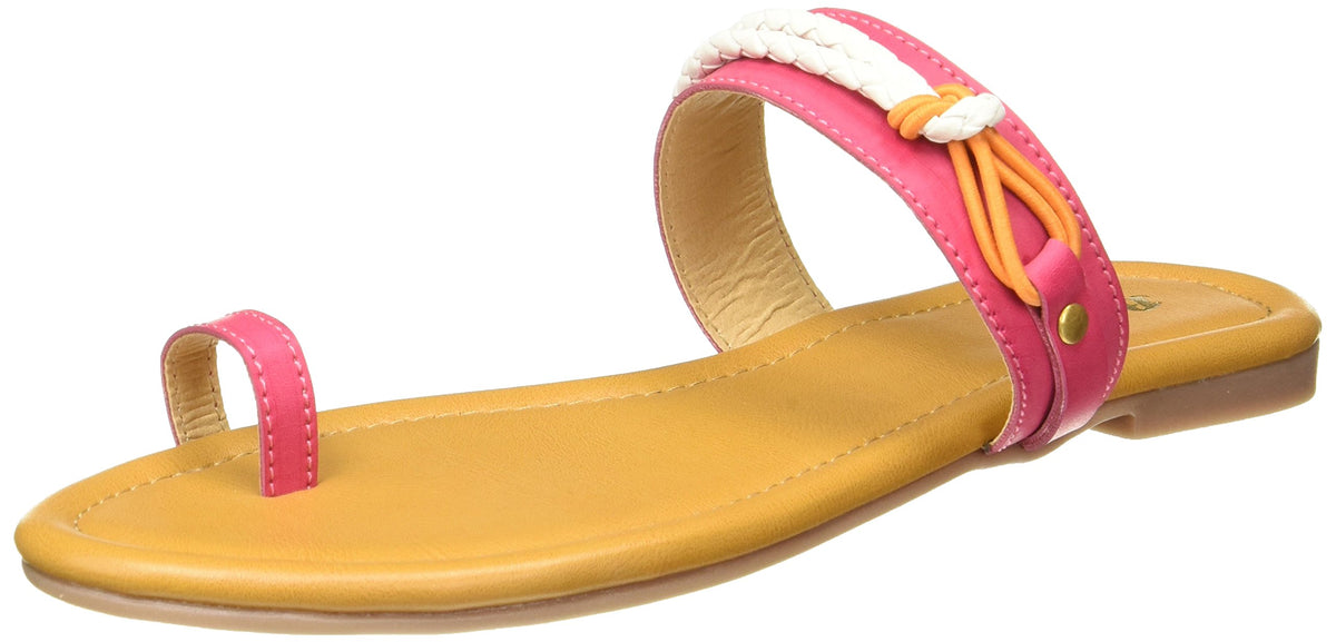 Bata Womens Lopez Pink Slippers  4 UK/India (37 EU)(5715345) 4