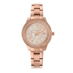 Fossil Women's Stella Mini Quartz Stainless Steel Three-Hand Watch, Color: Rose Gold (Model: ES5136)