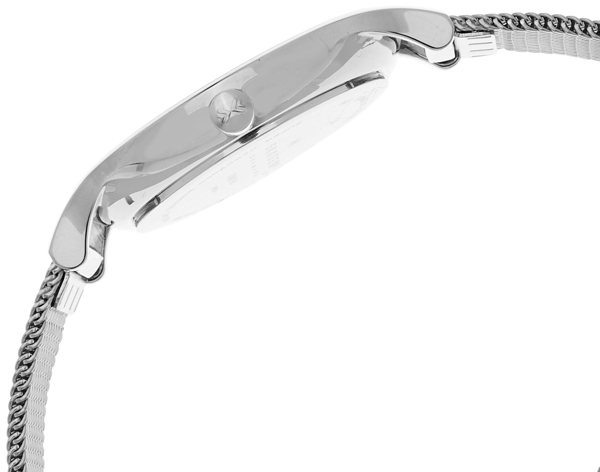Skagen Women's Anita Lille Three-Hand Silver Stainless Steel Mesh Band Watch (Model: SKW2149)