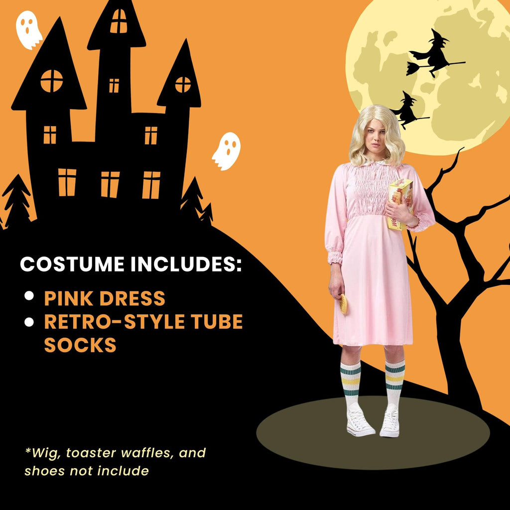 Strange Girl Women's Costume, Pink: Medium