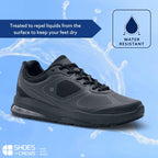 Shoes for Crews Men's Slip-Resistant Work Sneakers - Comfortable, Non-Slip Shoes for Men in Food Service, Healthcare, Retail, Ma