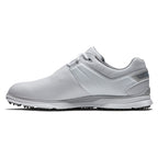 FootJoy Men's Pro|SL Golf Shoe, White/Navy/Red, 9